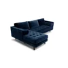Plush Reclining Leather Sofa with Cup Holders