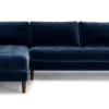 Plush Reclining Leather Sofa with Cup Holders - Image 3